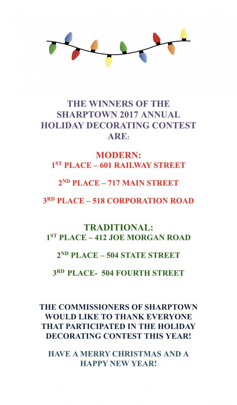 Commissioners of Sharptown, Maryland Home